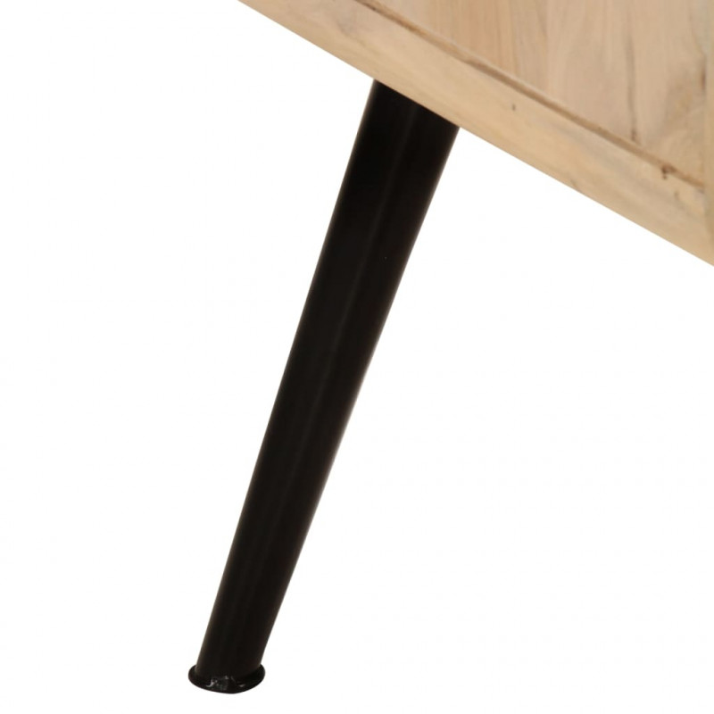 Stolik kawowy, 95x40x45 cm, lite drewno mango
