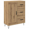 Highboard z szufladą Dąb rzemieślniczy 69,5 x 34 x 180 cm