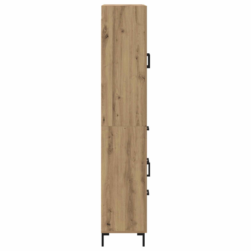 Highboard z szufladą Dąb rzemieślniczy 69,5 x 34 x 180 cm