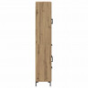 Highboard z szufladą Dąb rzemieślniczy 69,5 x 34 x 180 cm