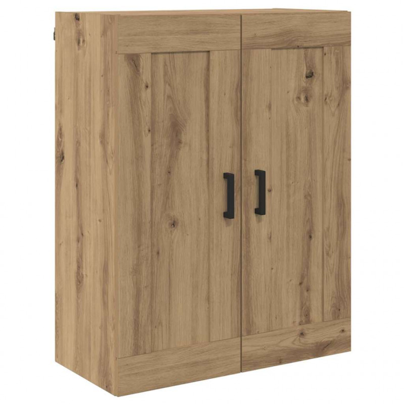 Highboard 2 pcs Dąb rzemieślniczy Materiał drewnopochodny