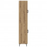 Highboard 2 pcs Dąb rzemieślniczy Materiał drewnopochodny
