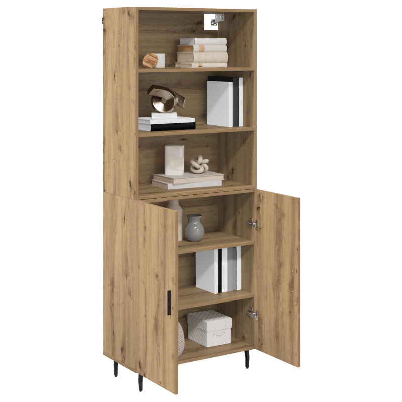 Highboard Dąb rzemieślniczy 69,5 x 34 x 180 cm