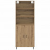 Highboard Dąb rzemieślniczy 69,5 x 34 x 180 cm