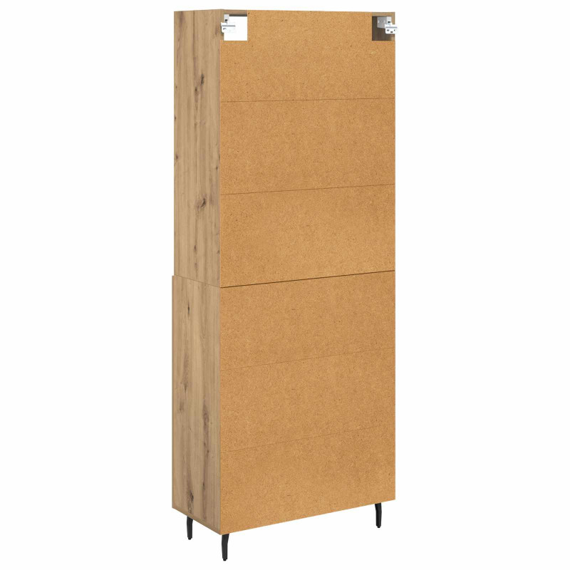 Highboard Dąb rzemieślniczy 69,5 x 34 x 180 cm