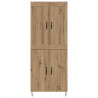 Highboard Dąb rzemieślniczy 69,5 x 34 x 180 cm