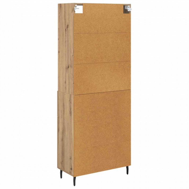 Highboard z szufladą Dąb rzemieślniczy 69,5 x 34 x 180 cm