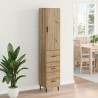 Highboard z szufladą Dąb rzemieślniczy 34,5 x 34 x 180 cm