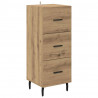 Highboard z szufladą Dąb rzemieślniczy 34,5 x 34 x 180 cm
