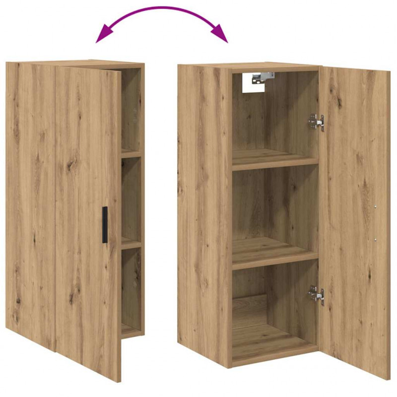 Highboard z szufladą Dąb rzemieślniczy 34,5 x 34 x 180 cm