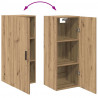 Highboard z szufladą Dąb rzemieślniczy 34,5 x 34 x 180 cm