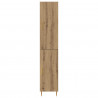 Highboard 2 pcs Dąb rzemieślniczy Materiał drewnopochodny