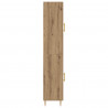 Highboard 2 pcs Dąb rzemieślniczy Materiał drewnopochodny