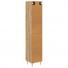 Highboard 2 pcs Dąb rzemieślniczy Materiał drewnopochodny