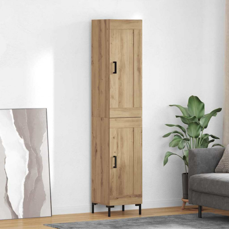 Highboard Dąb rzemieślniczy 34,5 x 34 x 180 cm