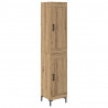 Highboard Dąb rzemieślniczy 34,5 x 34 x 180 cm