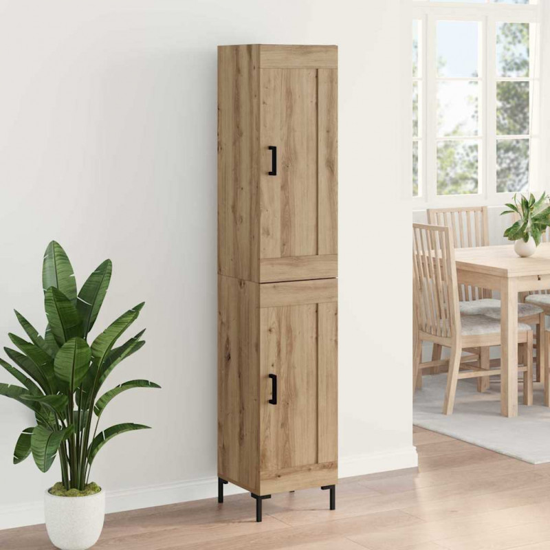Highboard Dąb rzemieślniczy 34,5 x 34 x 180 cm