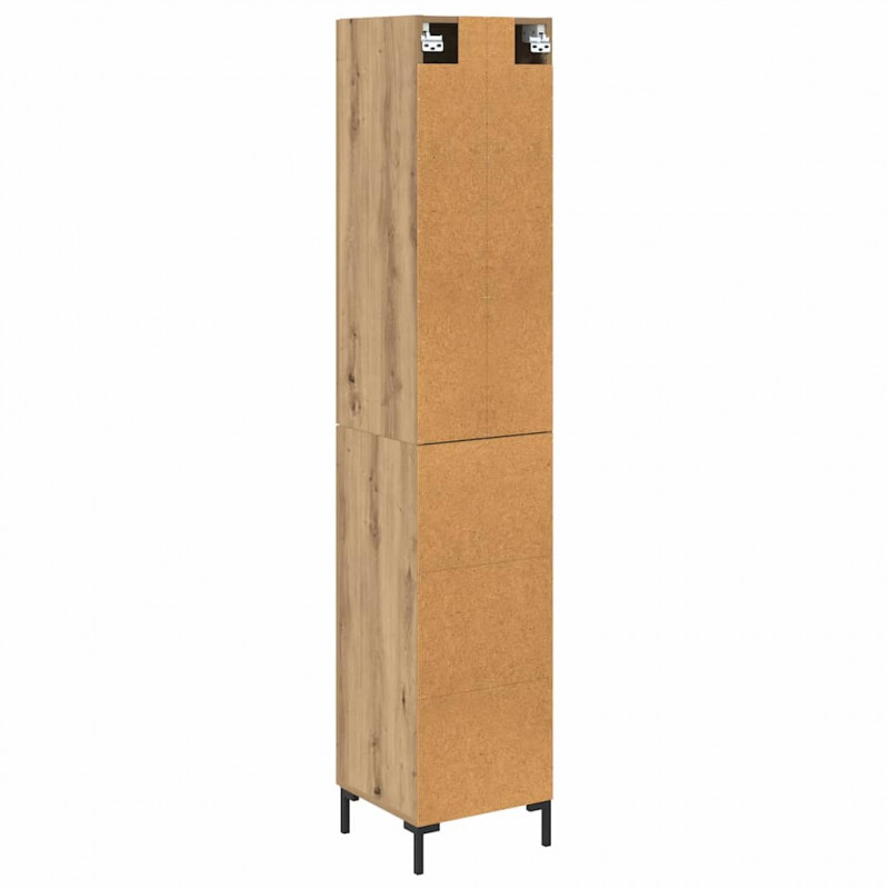 Highboard Dąb rzemieślniczy 34,5 x 34 x 180 cm