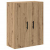 Highboard z szufladą 2 pcs Dąb rzemieślniczy 69,5 x 34 x 180 cm