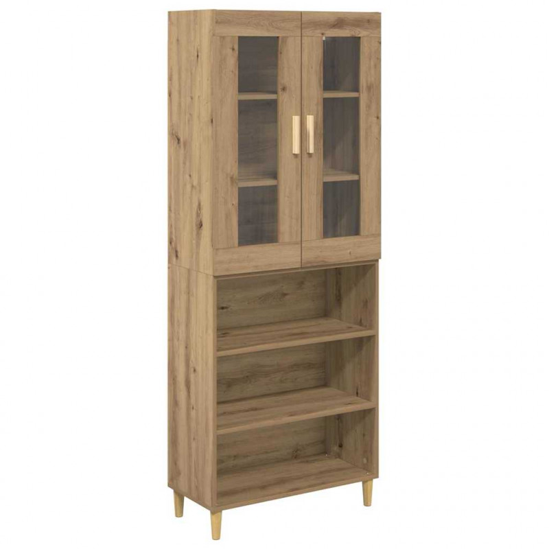 Highboard Dąb rzemieślniczy 69,5 x 34 x 180 cm