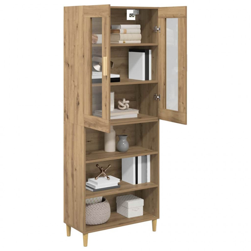 Highboard Dąb rzemieślniczy 69,5 x 34 x 180 cm