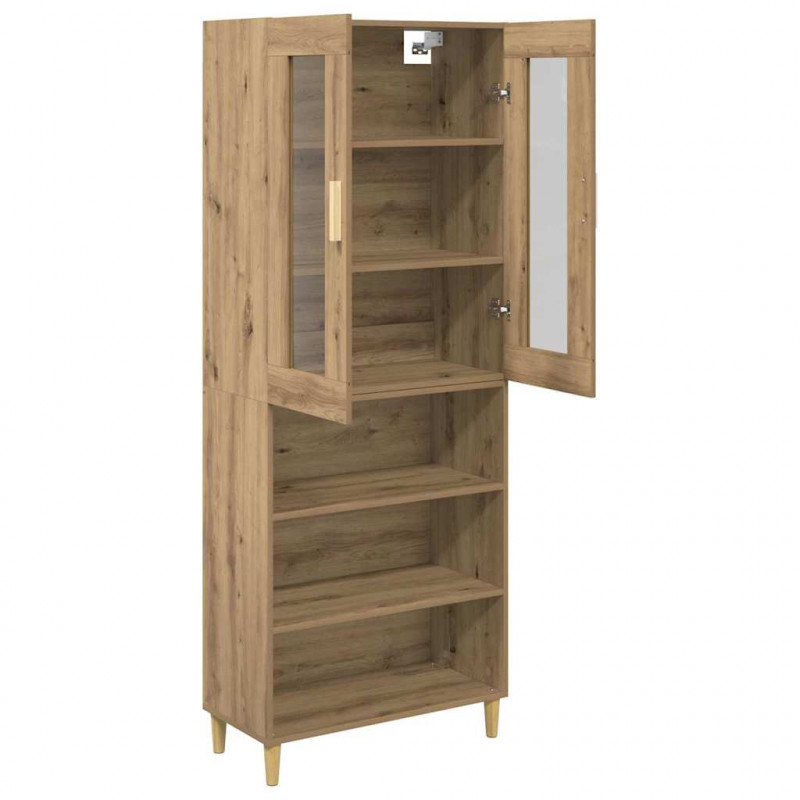 Highboard Dąb rzemieślniczy 69,5 x 34 x 180 cm
