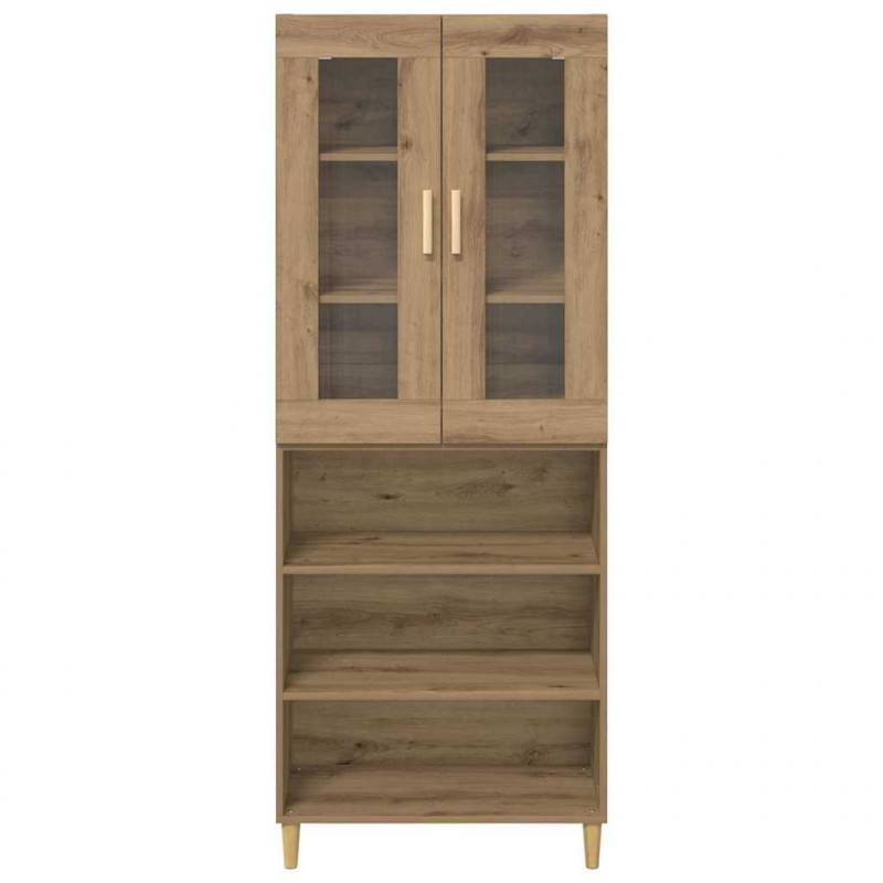 Highboard Dąb rzemieślniczy 69,5 x 34 x 180 cm