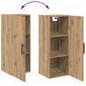 Highboard z szufladą Dąb rzemieślniczy 34,5 x 34 x 180 cm