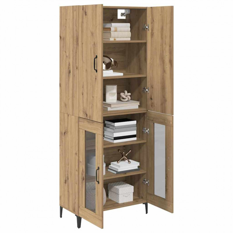 Highboard Dąb rzemieślniczy 69,5 x 34 x 180 cm
