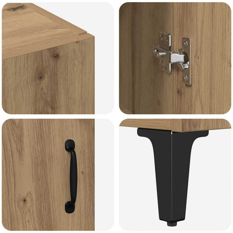 Highboard Dąb rzemieślniczy 69,5 x 34 x 180 cm