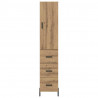 Highboard z szufladą Dąb rzemieślniczy 34,5 x 34 x 180 cm