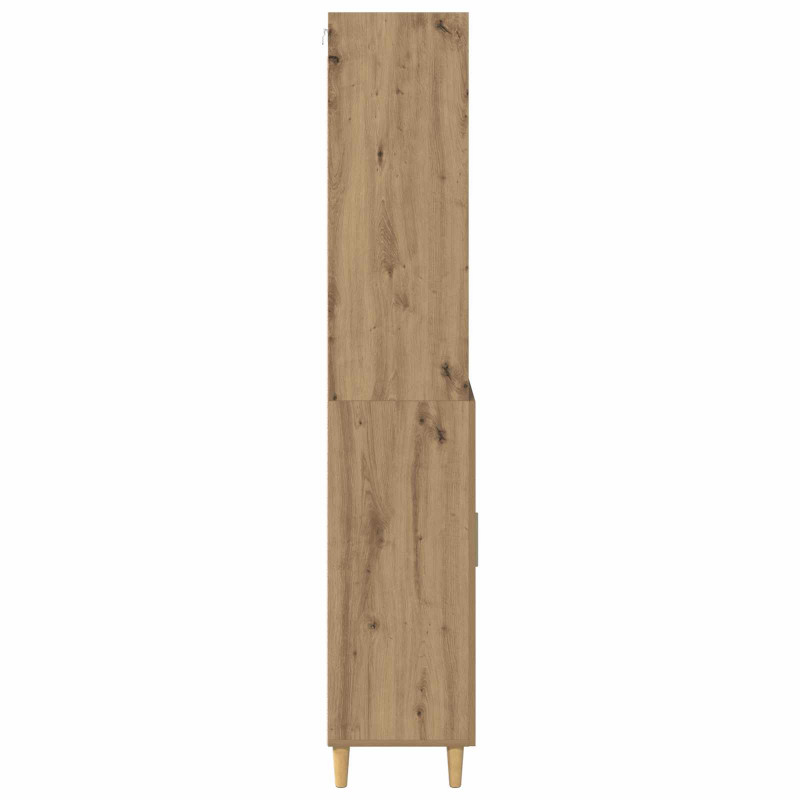 Highboard z szufladą Dąb rzemieślniczy 69,5 x 32,5 x 180 cm