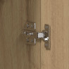 Bufet 3 pcs Dąb rzemieślniczy Materiał drewnopochodny