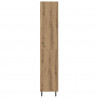 Highboard 2 pcs Dąb rzemieślniczy Materiał drewnopochodny