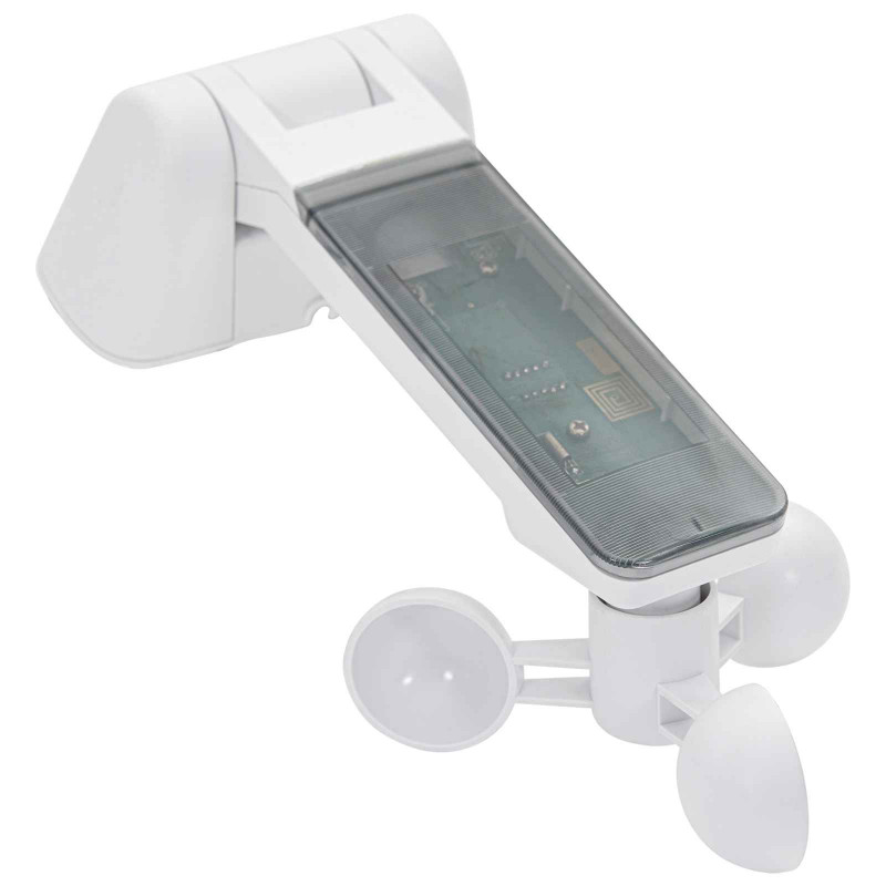 Elektryczna Rozkładana Markiza Niebieski i biały 4,5 × 3 m