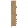 Highboard z szufladą Dąb rzemieślniczy 69,5 x 34 x 180 cm