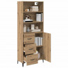 Highboard z szufladą Dąb rzemieślniczy 69,5 x 34 x 180 cm