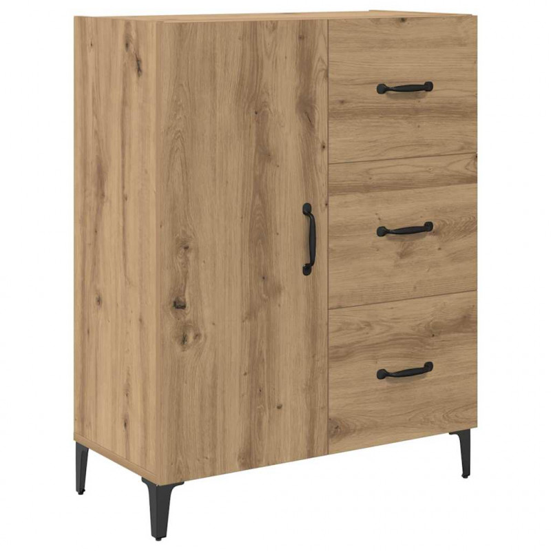 Highboard z szufladą Dąb rzemieślniczy 69,5 x 34 x 180 cm