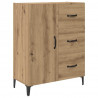 Highboard z szufladą Dąb rzemieślniczy 69,5 x 34 x 180 cm