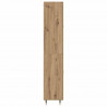 Highboard 2 pcs Dąb rzemieślniczy Materiał drewnopochodny