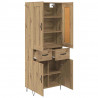 Highboard z szufladą Dąb rzemieślniczy 69,5 x 34 x 180 cm