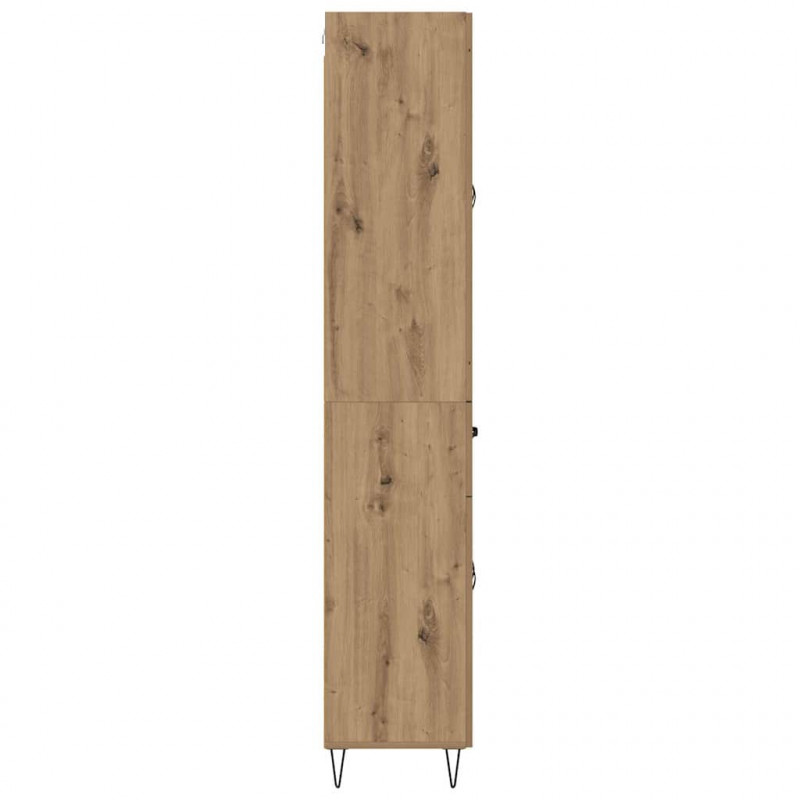 Highboard z szufladą Dąb rzemieślniczy 69,5 x 34 x 180 cm