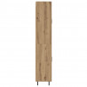 Highboard 2 pcs Dąb rzemieślniczy Materiał drewnopochodny