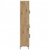 Highboard 2 pcs Dąb rzemieślniczy Materiał drewnopochodny