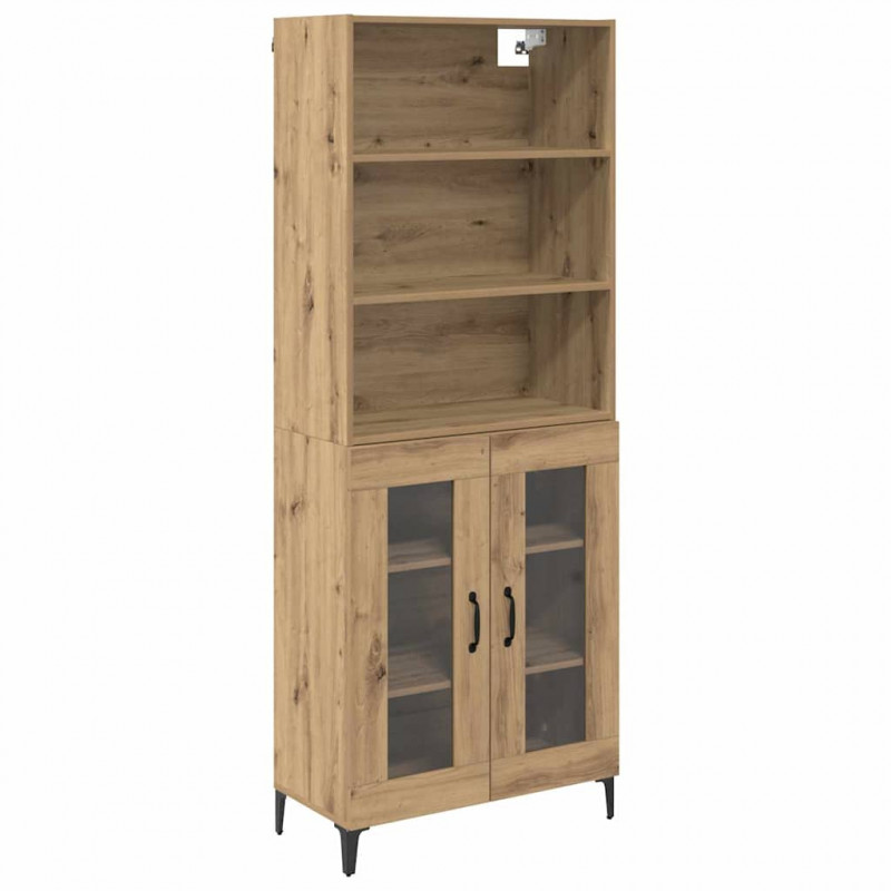 Highboard Dąb rzemieślniczy 69,5 x 34 x 180 cm
