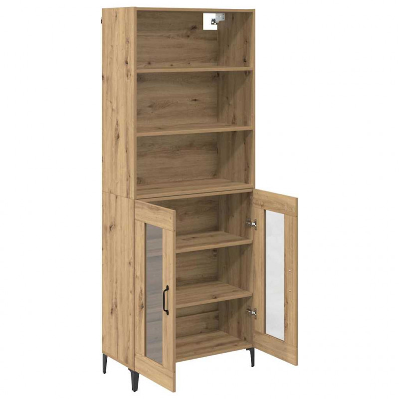 Highboard Dąb rzemieślniczy 69,5 x 34 x 180 cm