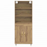 Highboard Dąb rzemieślniczy 69,5 x 34 x 180 cm