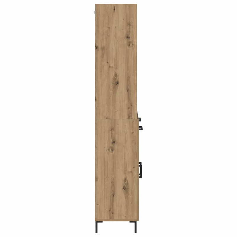 Highboard z szufladą Dąb rzemieślniczy 69,5 x 34 x 180 cm