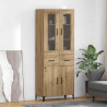 Highboard z szufladą Dąb rzemieślniczy 69,5 x 34 x 180 cm