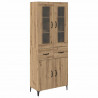 Highboard z szufladą Dąb rzemieślniczy 69,5 x 34 x 180 cm